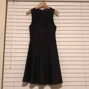 Black cutout dress from 2B Bebe